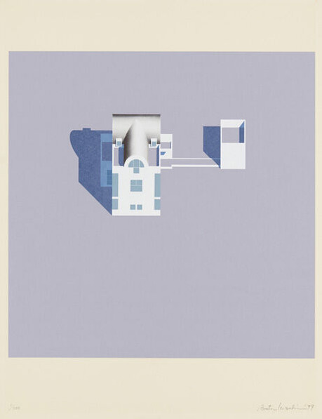 磯崎新の版画制作 第1回「ヴィッラ 1977年」 : ギャラリー ときの忘れもの