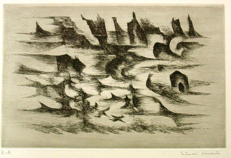 没後20年「難波田龍起先生の銅版画」（再録） : ギャラリー とき