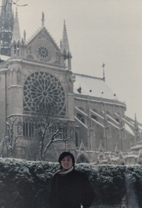 1970年クリスマス パリにて