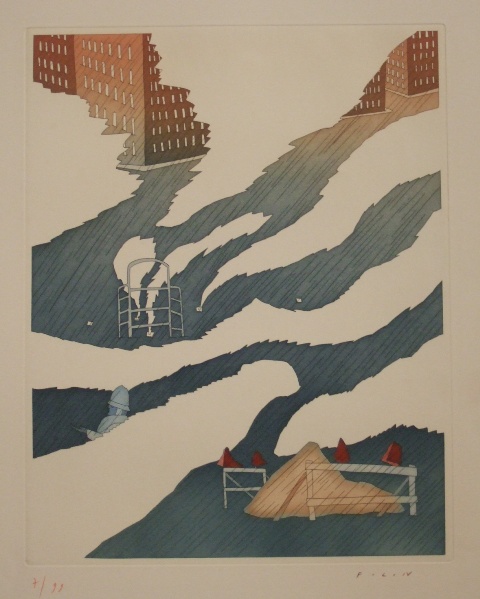 フォロン銅版画～お薦め作品 : ギャラリー ときの忘れもの