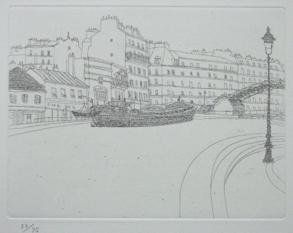 風間完銅版画集『パリ時代 Ⅱ 道』 : ギャラリー ときの忘れもの