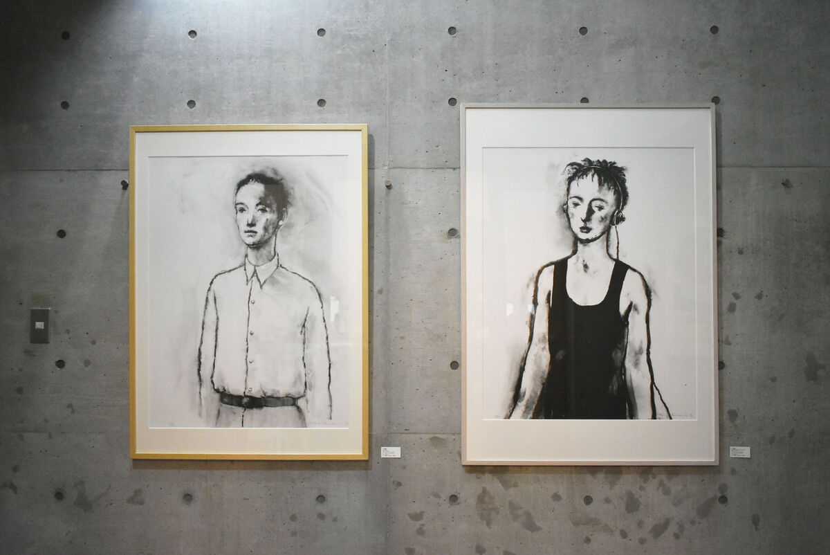 舟越桂　眠りの街のスフィンクス　2008年　銅版画　限定25部　希少　額付　真作 Sold Out】舟越桂「眠りの街のスフィンクス」 | アトリエウチノ