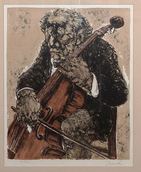 田中阿喜良リトグラフ