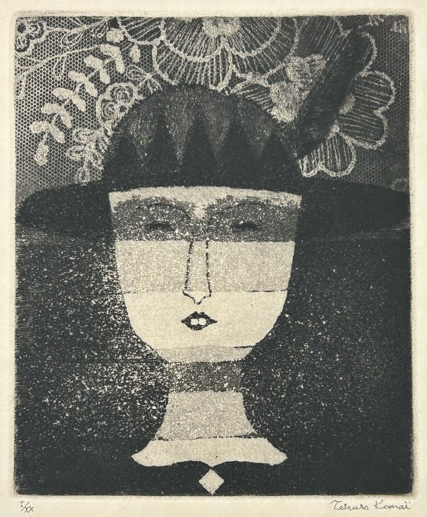 6月14日は駒井哲郎の誕生日、代表作「R夫人像」 | ブログ | ときの忘れもの