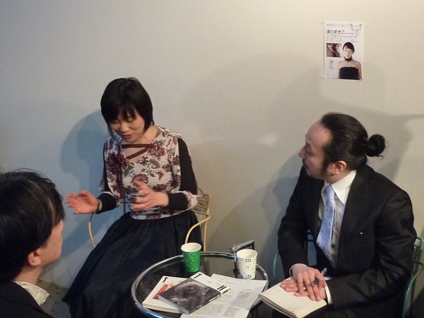 井桁裕子 宮田徹也 ギャラリートークとレセプション ギャラリー ときの忘れもの