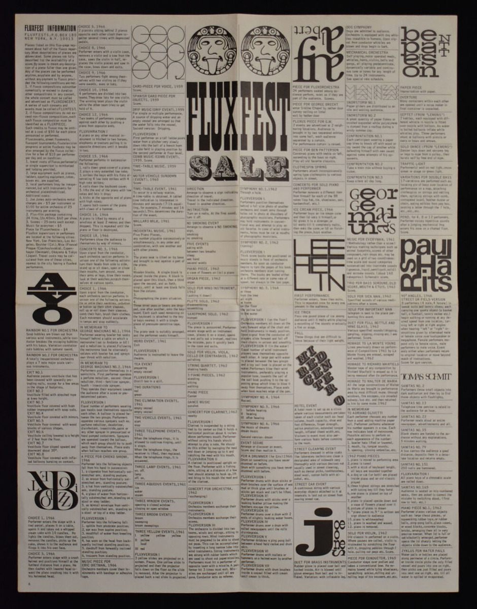 ¿·Ê¹¡¡FLUXFEST SALE 1967ɽ