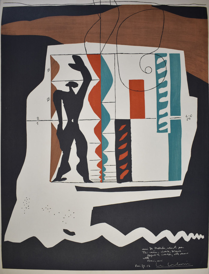 ル・コルビュジエ リトグラフ 別世界 \