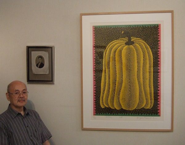 草間 パズル 額縁付き 完成品】草間彌生額縁付きパズル1000ピース