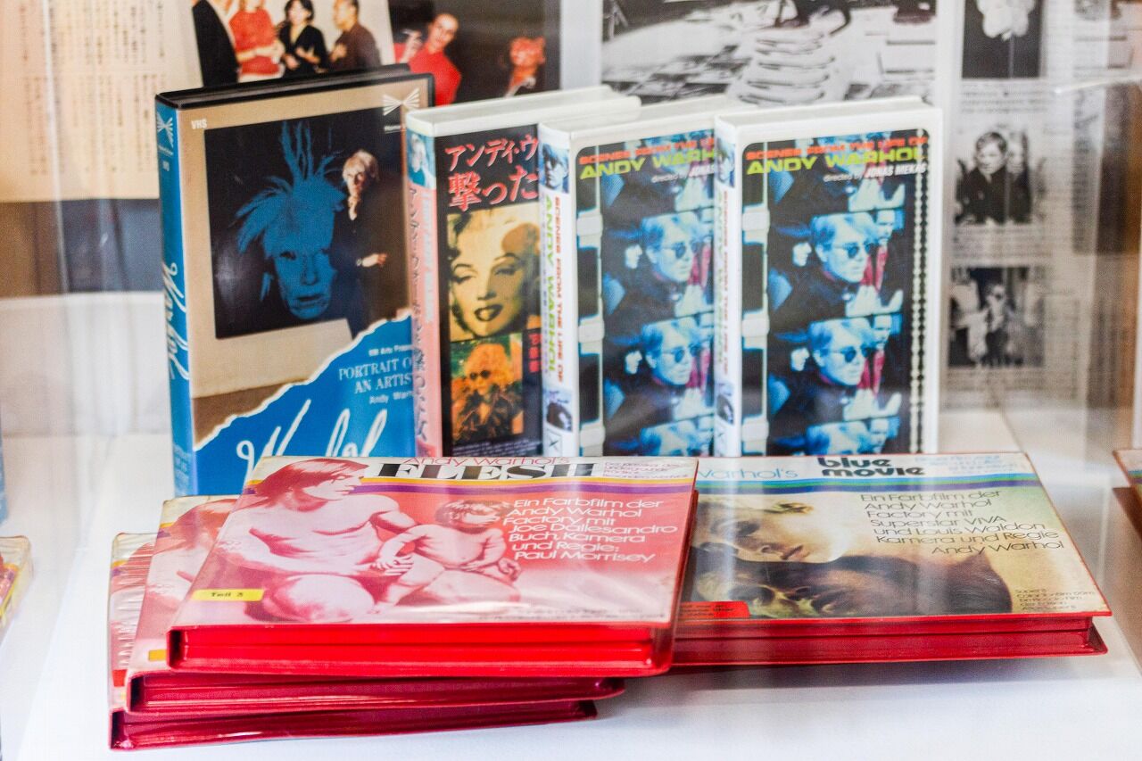 ウォーホルジョナス・メカス/ VHSビデオテープ