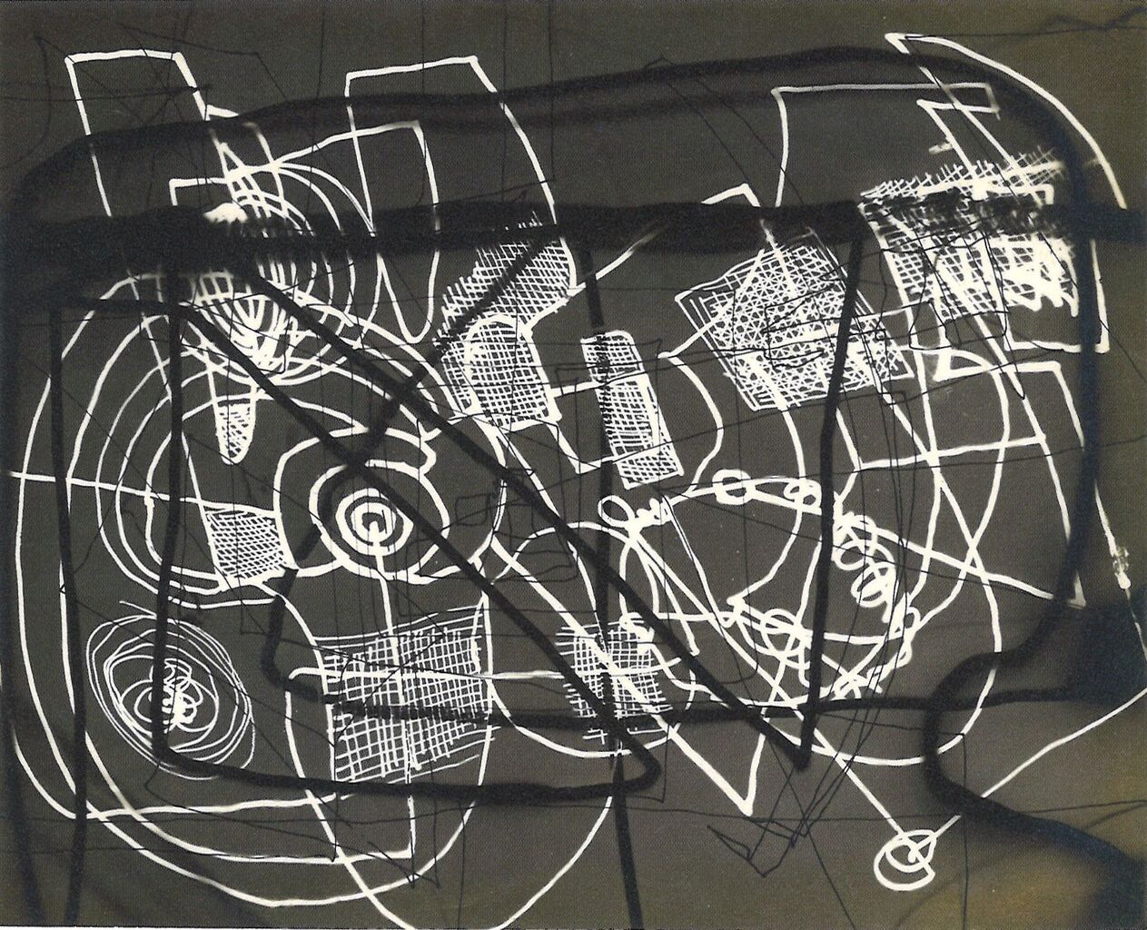 瑛九　 　　作品１ C000044-1958｜瑛九｜幼いバレー 4/10｜本間美術館所蔵作品