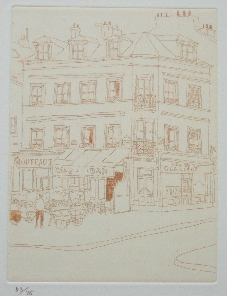 風間完銅版画集『パリ時代 Ⅱ 道』 : ギャラリー ときの忘れもの