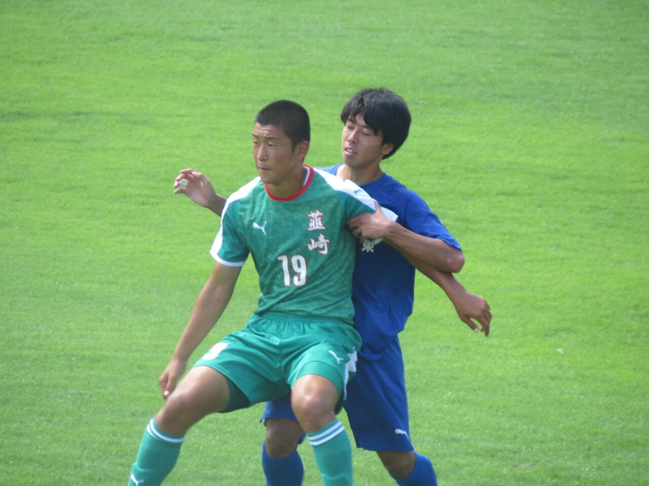 名門対決 韮崎vs清水東 八ヶ岳自然アルバム