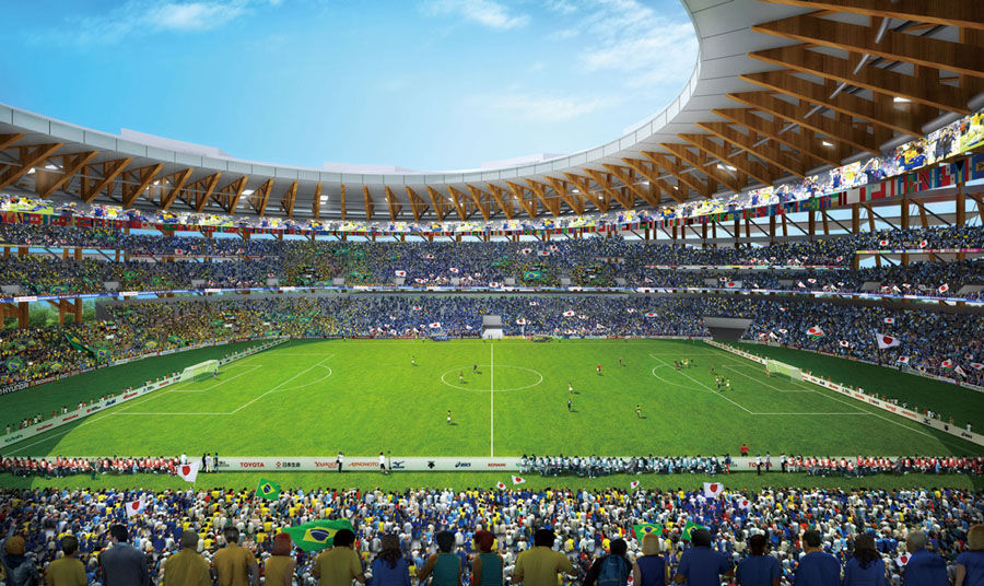 新国立競技場にサッカーファンの疑問 ...
