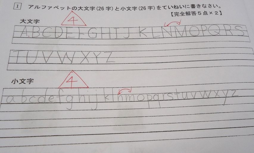 ローマ字強化していきます 桐下 桐光学院 福田校