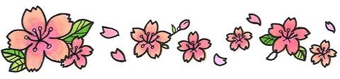 桜のテンプレート2