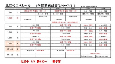 2020 対策日程25