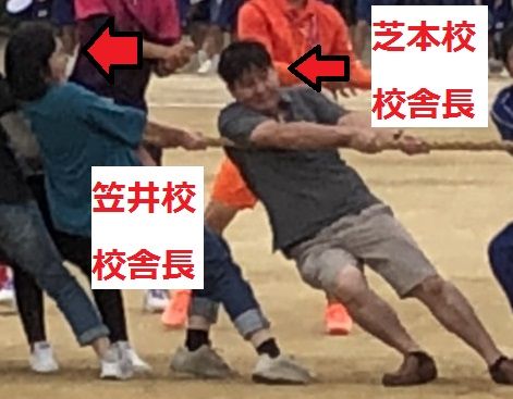 綱引き