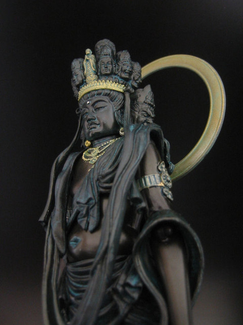 リボルテックタケヤ No013EX-II 十一面観音 -黒銅調版-（「竹谷隆之の