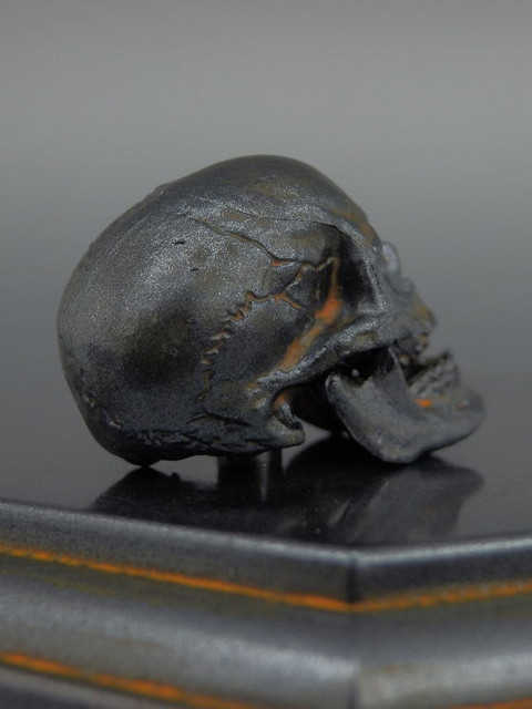 海洋堂 KT Project KT-009 タケヤ式自在置物 骸骨武者 -鉄錆地調