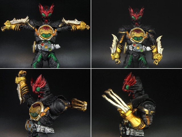 S.I.C. VOL.64 仮面ライダーオーズ/OOO タトバコンボ レビュー】 バンダイ S.I.C.VOL.64 仮面ライダーオーズ タトバ