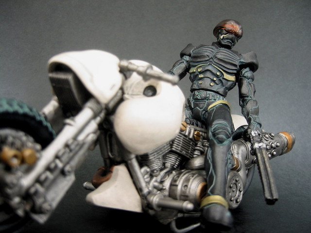 S.I.C. 匠魂 Vol.5 Hakaider Bike -White Color- : とこぶろ S.I.C. 匠魂 Vol.5 Hakaider Bike -White Color- : とこぶろ