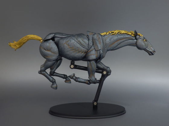 KT Project KT-008 タケヤ式自在置物 馬 着彩 リボルテック フィギュア