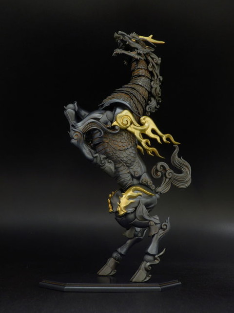 海洋堂 KT Project KT-001 タケヤ式自在置物 麒麟 -鉄錆地調 海洋堂 KT Project KT-001 タケヤ式自在置物 麒麟 -鉄錆地調
