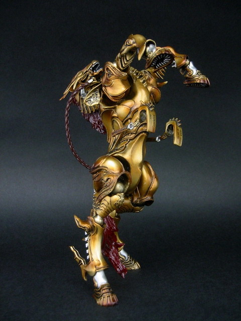 極魂 金色の騎士 牙狼 魔導馬 轟天 フィギュア 牙狼 極魂 魔導馬 轟天 レビュー - YOの玩具箱