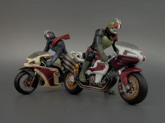 SIC 匠魂 仮面ライダー2号 新サイクロン号 仮面ライダー1号 サイクロン号 Amazon.co.jp: S.I.C. 匠魂 VOL.9 仮面ライダー2号 新