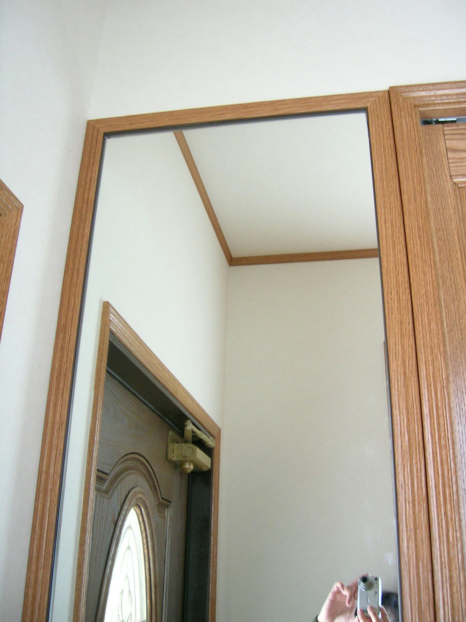 輸入住宅～家を建てました～＞玄関鏡 livedoor Blog（ブログ）