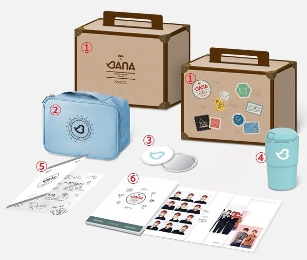 B1a4 ファンクラブ Bana 4期 特典グッズセット 受付中 韓国チケット代行 Toktourのblog
