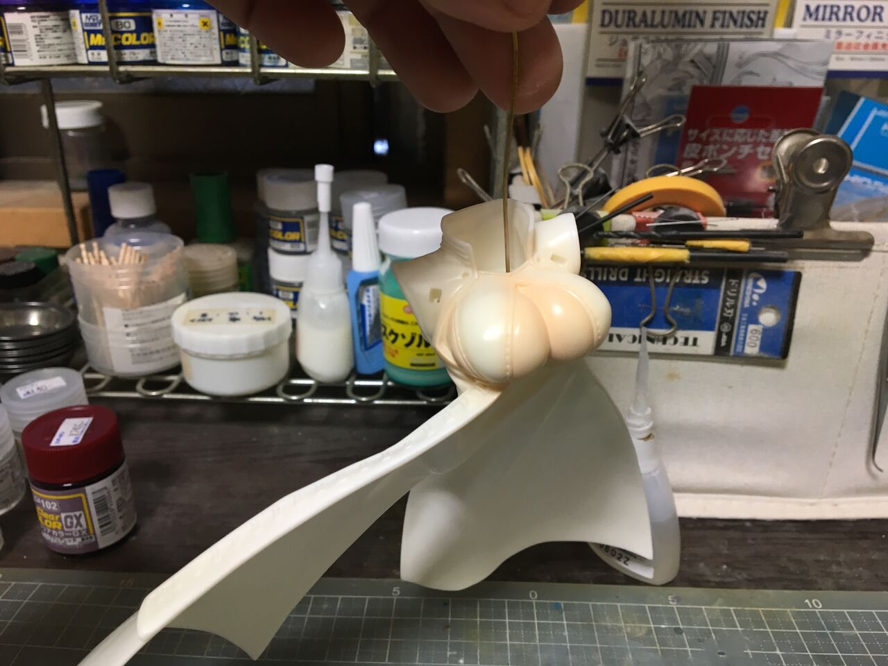 沖田総司 オルタ 塗装 その1 フィギュアとか なんかそんな感じの ヲタ話 製作代行もやってるよ