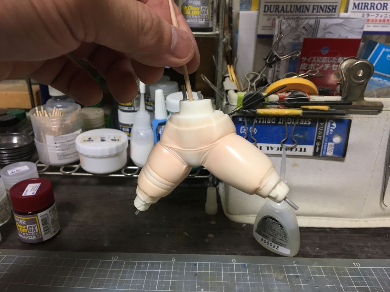 沖田総司 オルタ 塗装 その1 フィギュアとか なんかそんな感じの ヲタ話 製作代行もやってるよ