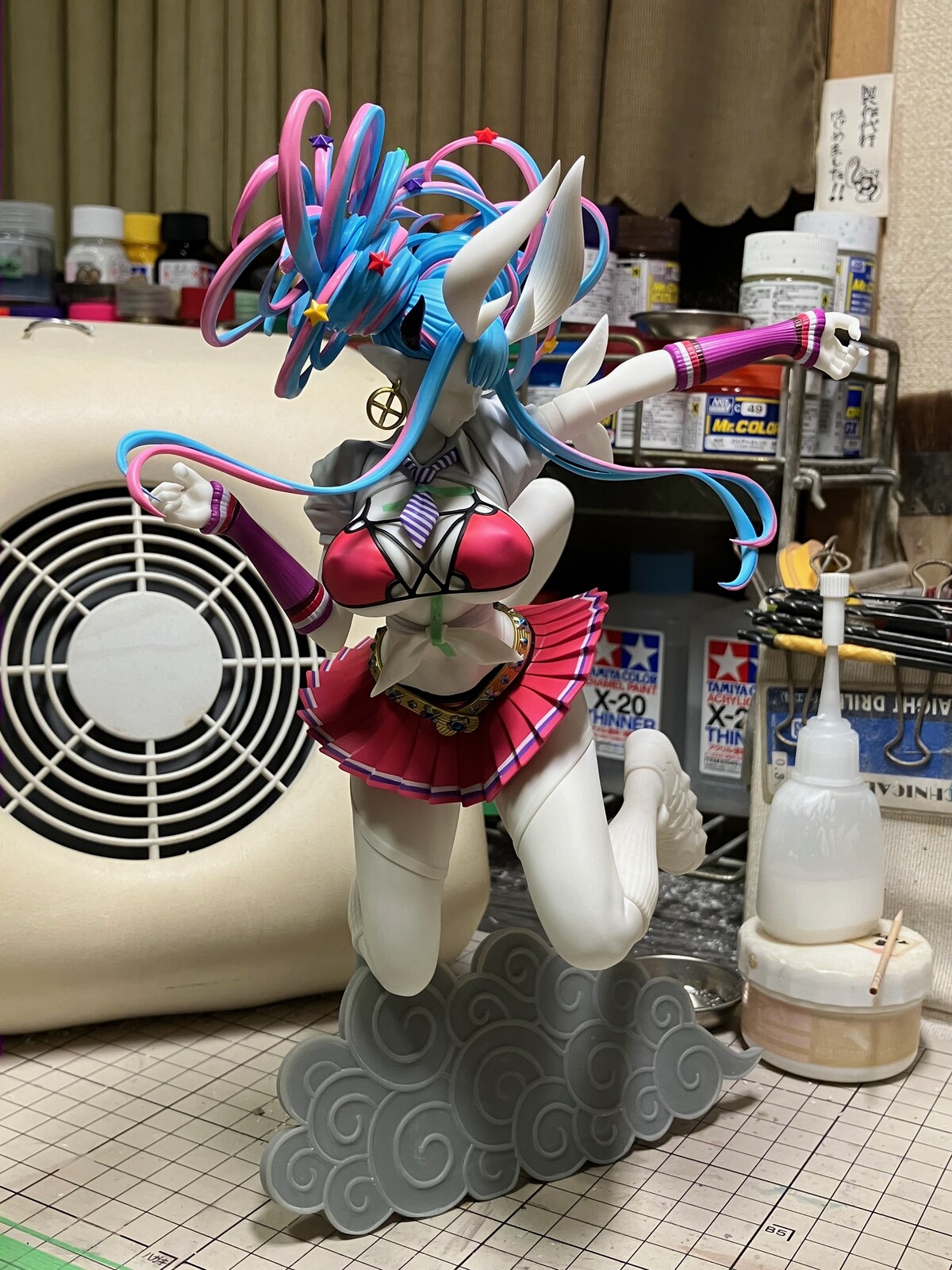 伊吹童子(バニー/水着) ” ~ 制作開始 & 仮組み ~ : フィギュアとか