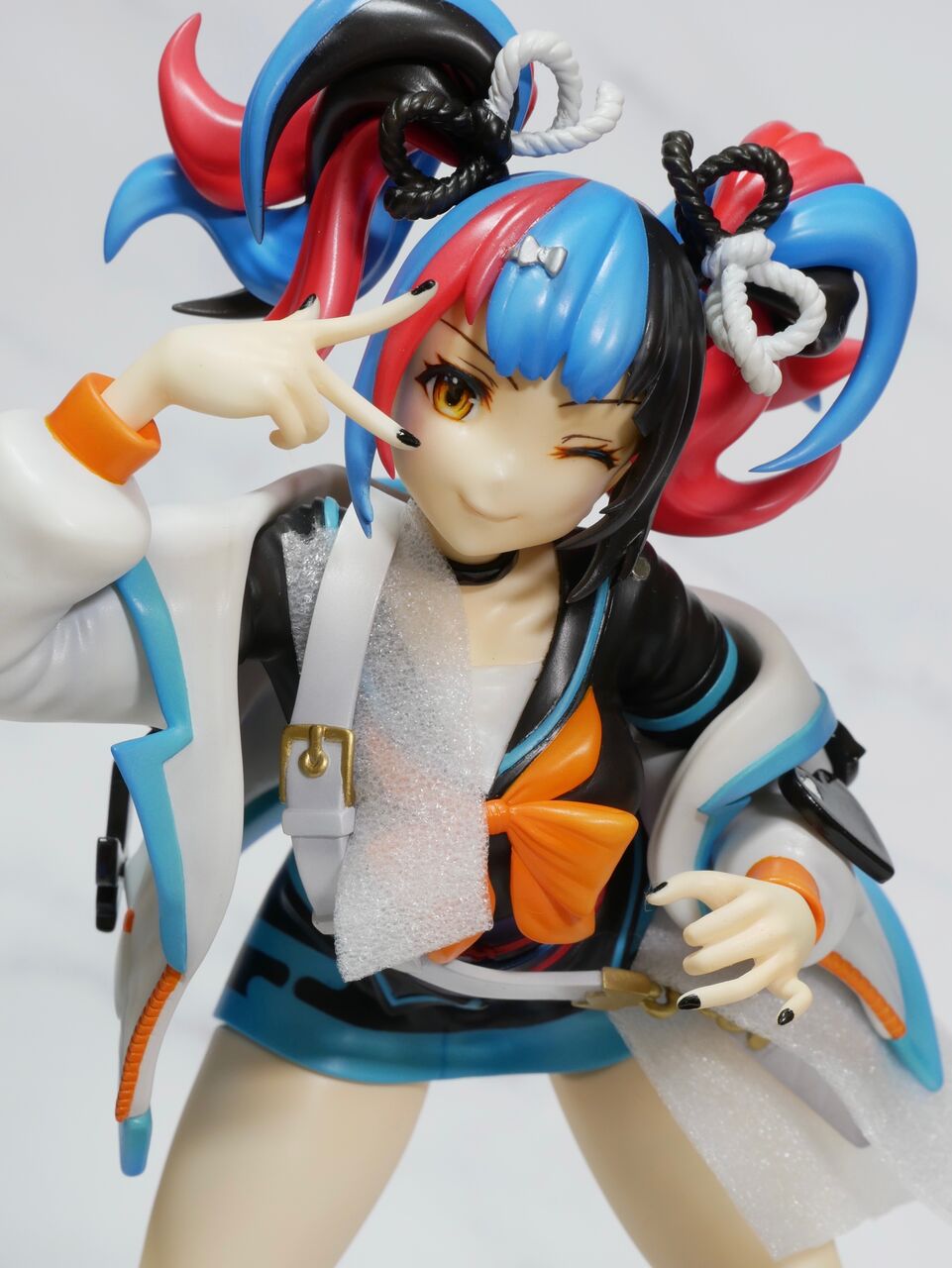 葛飾北斎 ~スクールユニフォームver.~ ” ~ 塗装 その1 ~ : フィギュア