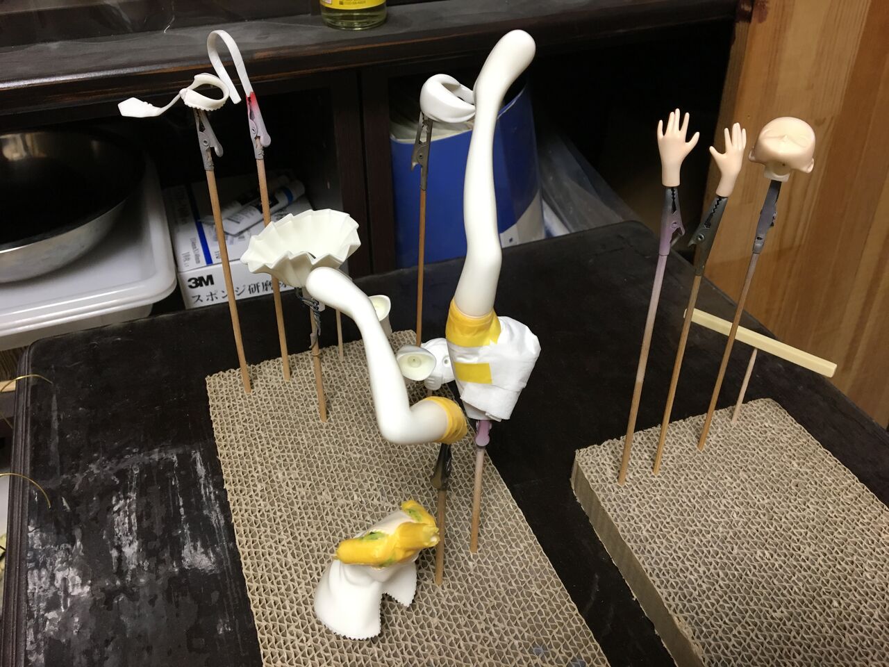 初音ミク Kei画廊より 塗装 その1 フィギュアとか なんかそんな感じのヲタ話