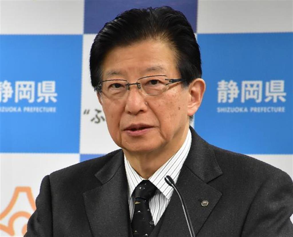 【大失言】静岡・川勝知事の川柳発言に波紋　磐田と浜松の文化差に物議
