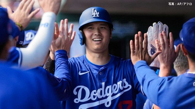 【ホームラン】大谷翔平、ジャイアンツ戦で20打席ぶりアーチ！OP戦2度目の3安打