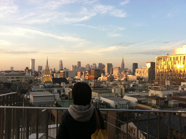 9年ぶりの東京の冬 さんぽ屋 とくふく堂 風を見て 空を感じよう