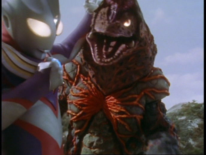 ウルトラマンティガ第18話 ゴルザ 強化 戦格闘シーン細見 特撮つれづれの記