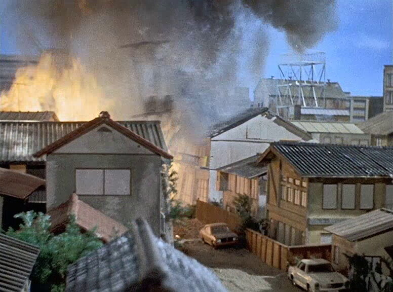 帰ってきたウルトラマンのミニチュアセット(市街地) : 特撮つれづれの記