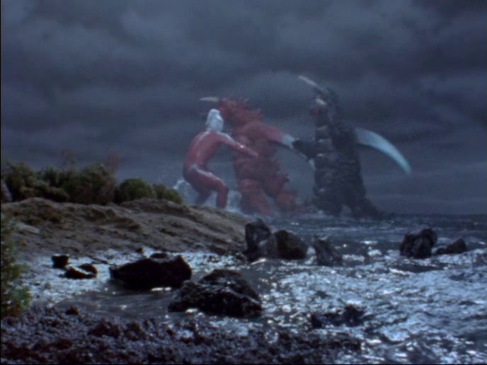 ウルトラマンレオ第1話のウルトラアイ ウルトラマンレオ第1話のウルトラアイ