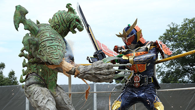 仮面ライダー鎧武/ガイム 第1話「変身!空からオレンジ!?」感想まとめ : まとめ特撮報