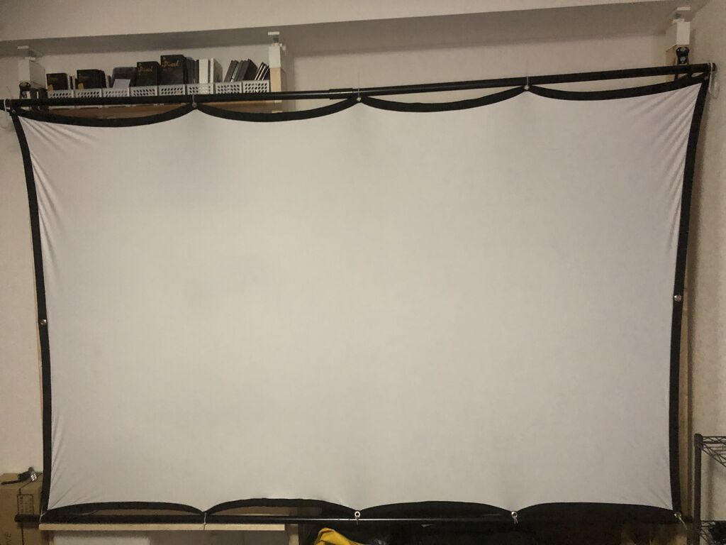 Diy スクリーン設置しました 技術屋さんの日々の雑記