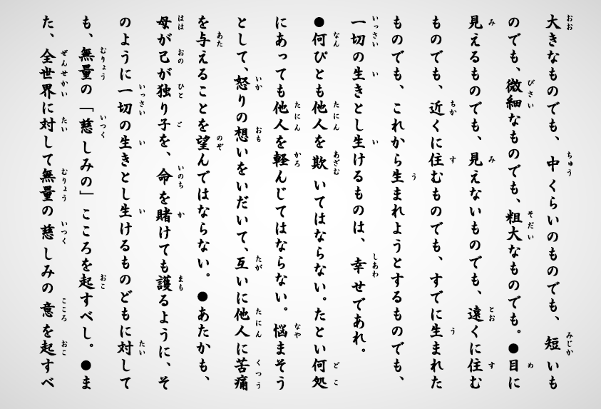 スッタニパータに学ぶ 1 慈しみの経 Metta Sutta 大江広のつぶやき スッタニパータに学ぶ 1 慈しみの経 Metta Sutta 大江広のつぶやき