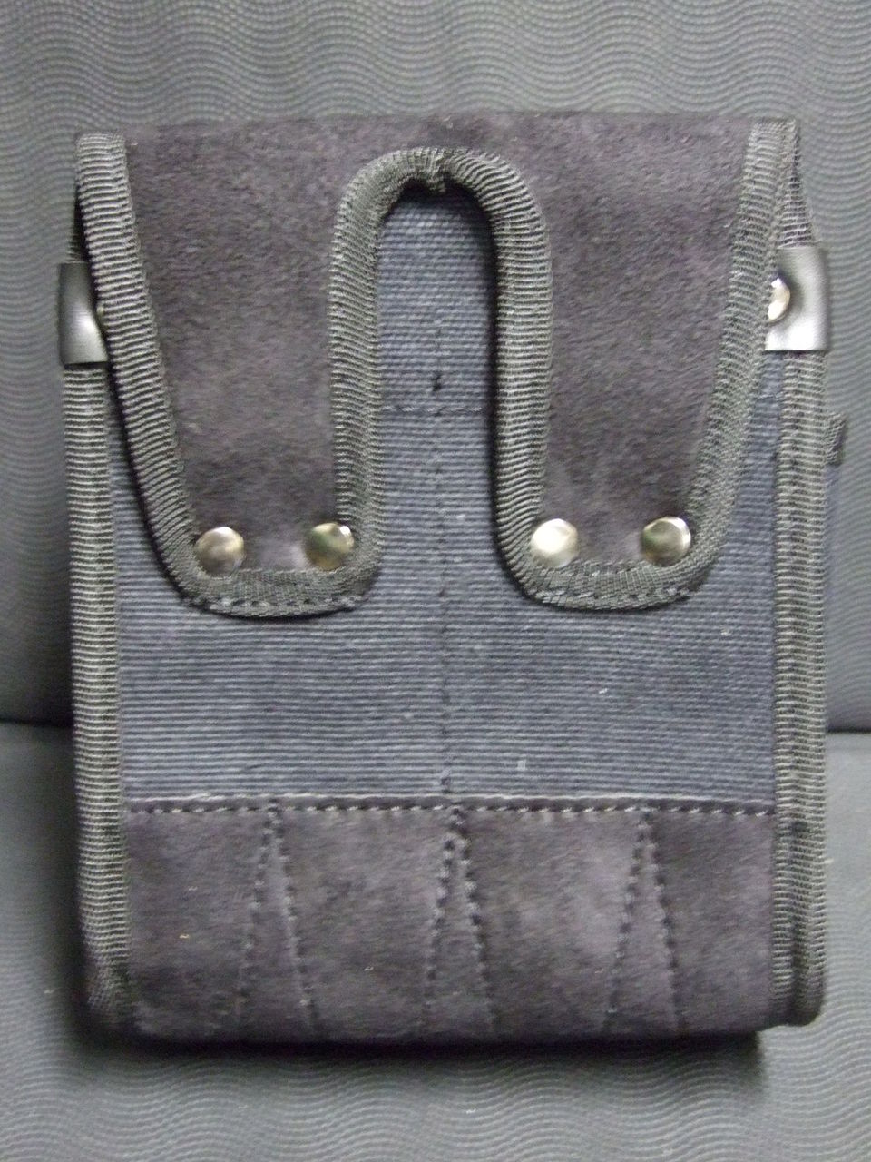 侍black Srbシリーズ 帆布電工腰袋 小 つばきもでる