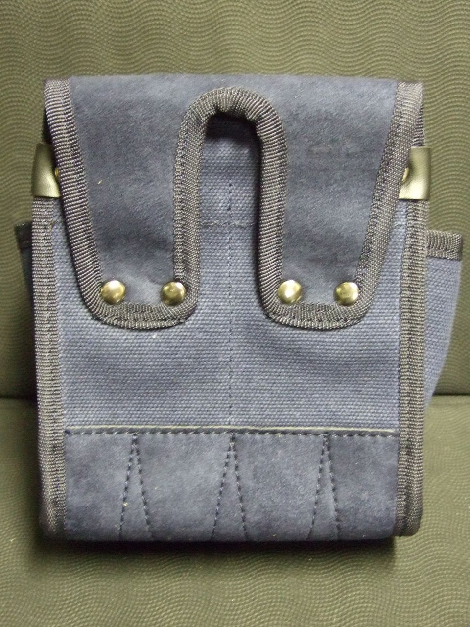 侍black Srbシリーズ 帆布電工腰袋 小 つばきもでる