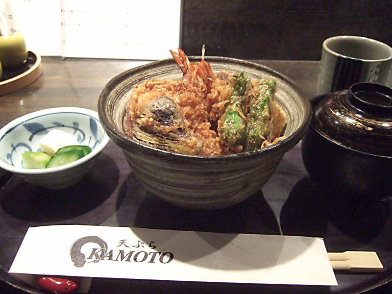 ランチ 天ぷら岡本 立川 Pip東京食べ歩きと猫 ４の日記