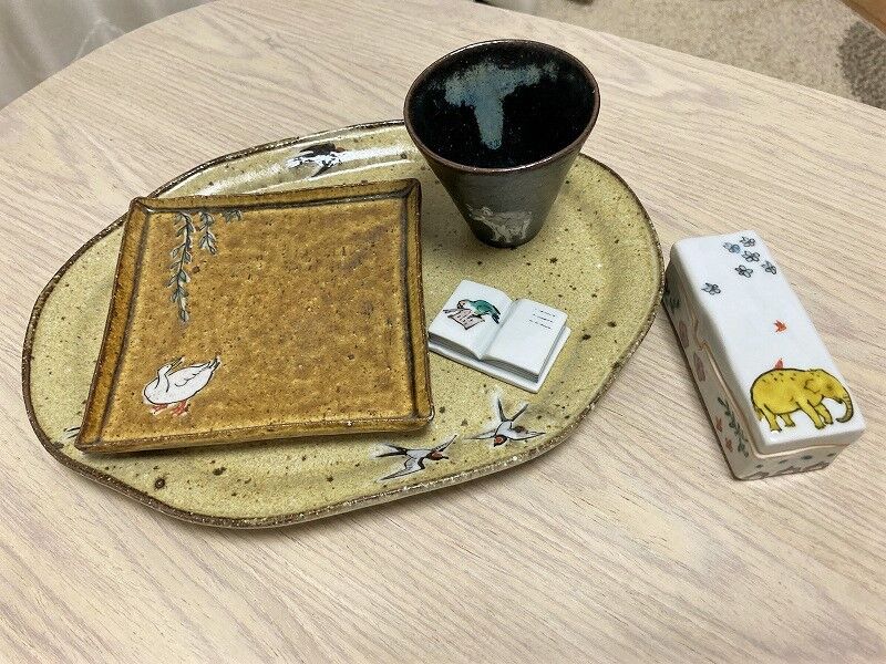 格安新品 工房あめつち BOOK 箸置き 2個セット カトラリー