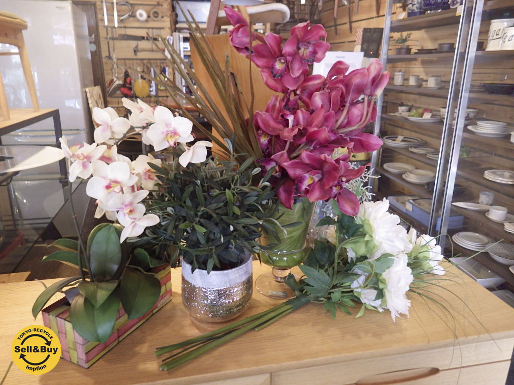 Emilio Robba エミリオロバ 造花 買取りしました 学芸大学店 出張買取もお任せ下さい Tokyo Recycle Imption 入荷情報 総合リサイクルショップ アンティーク 買取 販売 レンタル のお店 出張買取専用ダイヤル 01 987 565